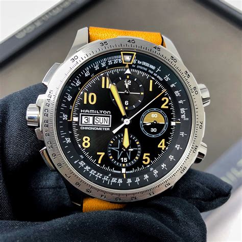 hamilton khaki x wind chronograph.